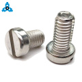 DIN 85 Grade4.8 Galvanzied Slotted pan head screw